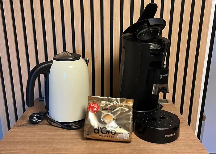 アパート Modernes City-apartment Mit Parkplatz In パーダーボルン